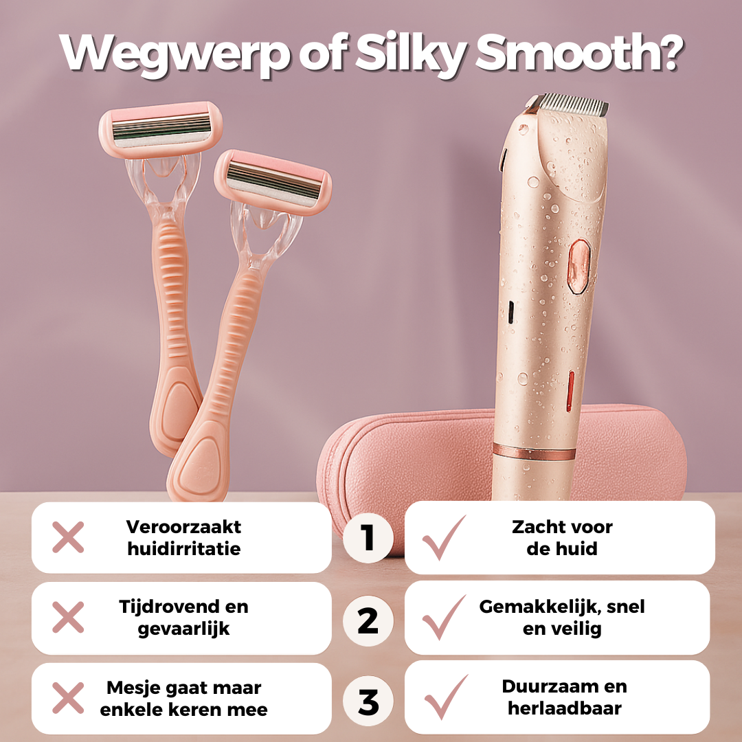 Silky Smooth 2.0 | Zijdezachte ontharing zonder irritatie